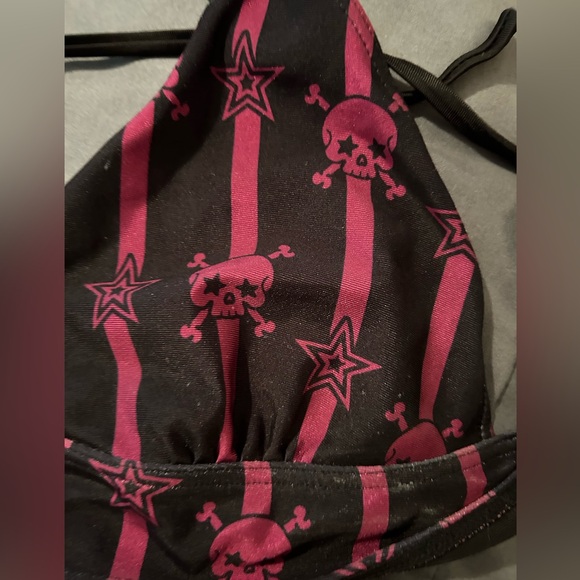 Punk goth skull print 2 pc by WIDOW - Picture 3 of 6